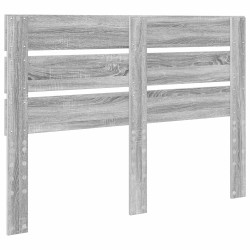 Tête de lit Gris Sonoma Bois d'ingénierie 627474627474