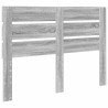 Tête de lit Gris Sonoma Bois d'ingénierie 627474627474