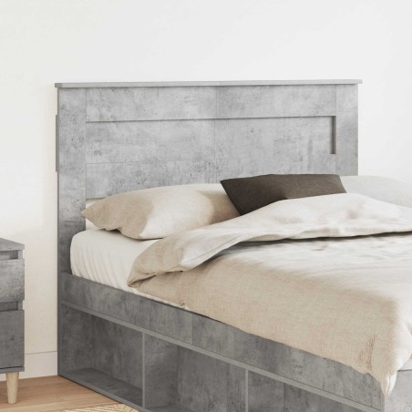 Tête de lit Gris béton Bois d'ingénierie 627475627475