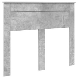 Tête de lit Gris béton Bois d'ingénierie 627475627475