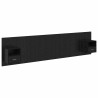 Tête de lit avec armoire 3 pcs Chêne noir Bois d'ingénierie 627485627485