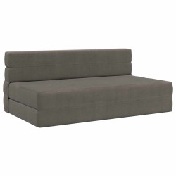 Canapé-lit pliable Gris clair 152 x 86,5 x 60 cm Tissu 627489627489
