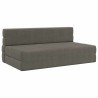 Canapé-lit pliable Gris clair 152 x 86,5 x 60 cm Tissu 627489627489