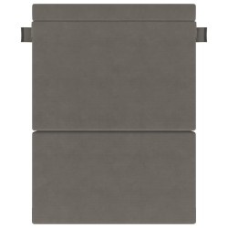 Canapé-lit pliable Gris clair 152 x 86,5 x 60 cm Tissu 627489627489