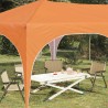 Tente de fête pop-up 575 x 288 x 245 cm Orange Tissu Oxford 627497627497