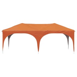 Tente de fête pop-up 575 x 288 x 245 cm Orange Tissu Oxford 627497627497