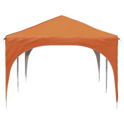 Tente de fête pop-up 575 x 288 x 245 cm Orange Tissu Oxford 627497627497