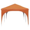 Tente de fête pop-up 575 x 288 x 245 cm Orange Tissu Oxford 627497627497
