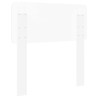 Tête de lit Blanc Bois d'ingénierie 627498627498