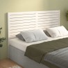 Tête de lit Blanc 141x4x100 cm Bois massif de pin 627499627499