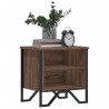 Tables de chevet 2pcs chêne marron 40x30x40cm bois d'ingénierie 627502627502