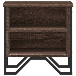 Tables de chevet 2pcs chêne marron 40x30x40cm bois d'ingénierie 627502627502