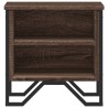 Tables de chevet 2pcs chêne marron 40x30x40cm bois d'ingénierie 627502627502