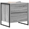 Table de chevet Gris Sonoma 50 x 39,5 x 50 cm Bois d'ingénierie 627506627506