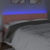 Tête de lit à LED Rose 180x5x78/88 cm Velours 627515627515