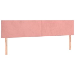 Tête de lit à LED Rose 180x5x78/88 cm Velours 627515627515