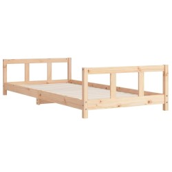Cadre de lit pour enfants 90x200 cm bois de pin massif 627521627521