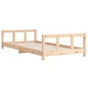 Cadre de lit pour enfants 90x200 cm bois de pin massif 627521627521