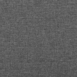 Tête de lit avec oreilles Gris foncé 103x23x118/128 cm Tissu 627523627523