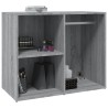 Armoire de dressing Sonoma gris 80x40x65 cm Bois d'ingénierie 627531627531