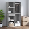 Armoire de dressing Sonoma gris 80x40x65 cm Bois d'ingénierie 627531627531