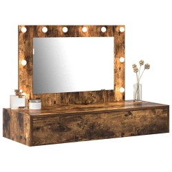 Table de Toilette Marron 100 x 40 x 70 cm Bois d'ingénierie 627535627535