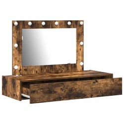 Table de Toilette Marron 100 x 40 x 70 cm Bois d'ingénierie 627535627535