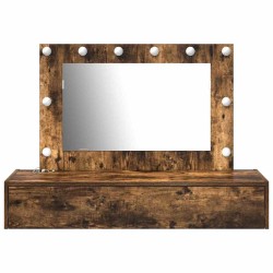 Table de Toilette Marron 100 x 40 x 70 cm Bois d'ingénierie 627535627535