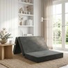 Canapé-lit pliable 90 x 67 x 45 cm Gris foncé 627537627537