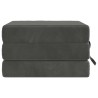 Canapé-lit pliable 90 x 67 x 45 cm Gris foncé 627537627537