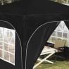 Tente de fête pop-up 290 x 290 x 245 cm Noir 627544627544