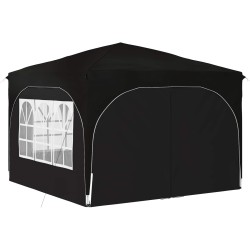 Tente de fête pop-up 290 x 290 x 245 cm Noir 627544627544