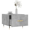 Tables basses 2 pcs gris béton 50x50x40 cm bois d'ingénierie 627545627545
