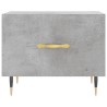 Tables basses 2 pcs gris béton 50x50x40 cm bois d'ingénierie 627545627545