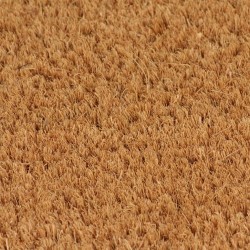 Tapis de porte naturel 80x100 cm fibre de coco touffeté 627547627547
