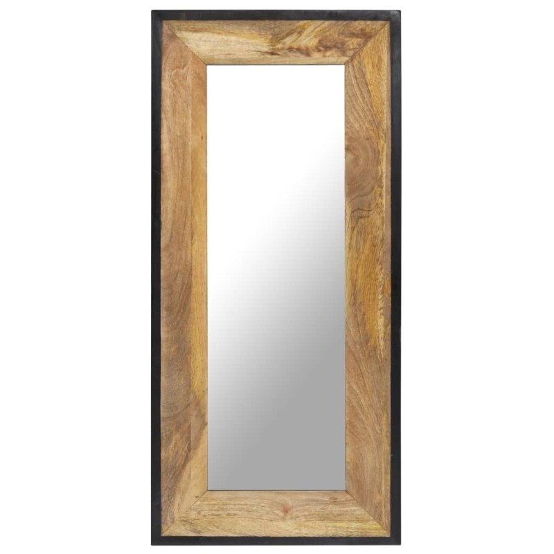 Miroir 110x50 cm Bois de manguier massif 627575627575