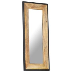 Miroir 110x50 cm Bois de manguier massif 627575627575