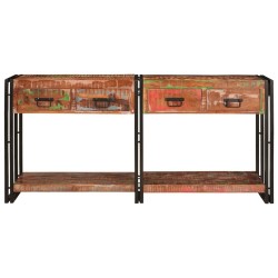 Tables console avec tiroir 2 pcs Multicolore 161 x 33 x 75 cm 627582627582