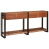 Tables console avec tiroir 2 pcs Multicolore 161 x 33 x 75 cm 627582627582