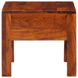 Tables de chevet 2 pcs 40x40x36 cm bois d'acacia massif 627585627585