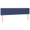 Tête de lit à LED Bleu 200x5x78/88 cm Tissu 627588627588