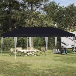 Tente de fête pop-up 575 x 290 x 245 cm Anthracite 627589627589