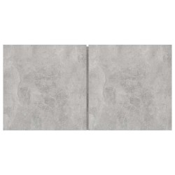 Meubles TV suspendus 2 pcs Gris béton 60x30x30 cm 627592627592