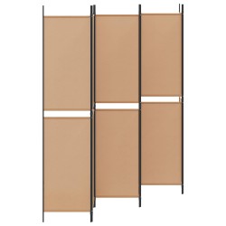 Paravent à 6 panneaux Beige 300 x 220 cm Tissu 627593627593