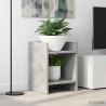 Support de Plante 2 pc Gris Béton 30 x 30 x 40 cm 627597627597
