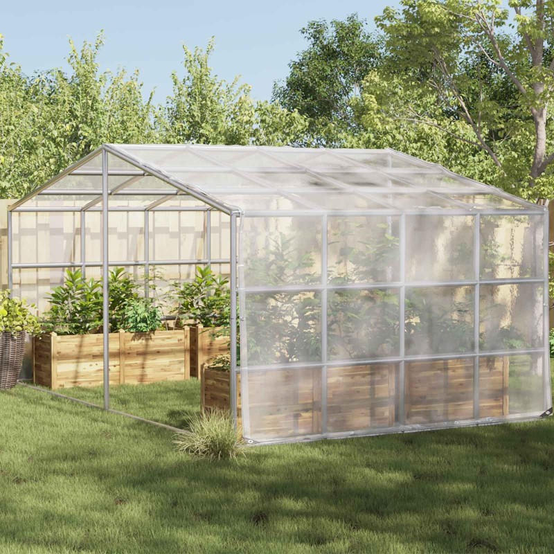 Bâche avec œillets Transparent 7 x 4 m Polyéthylène 627598627598