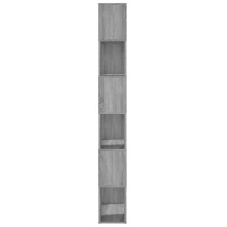 Bibliothèque/Séparateur de pièce Sonoma gris 60x24x186 cm 627601627601