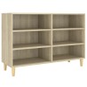 Buffet chêne sonoma 103,5x35x70 cm bois d'ingénierie 627602627602