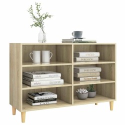 Buffet chêne sonoma 103,5x35x70 cm bois d'ingénierie 627602627602