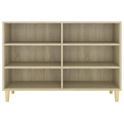 Buffet chêne sonoma 103,5x35x70 cm bois d'ingénierie 627602627602